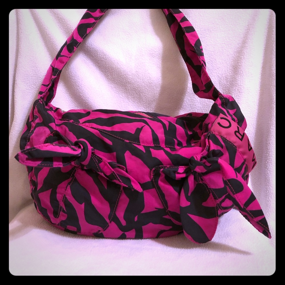 Marc Jacobs Pink Zebra Print Shoulder Bag